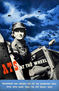 Ats Truck Wheels Vintage Retro Advert Poster A4 Photo Print