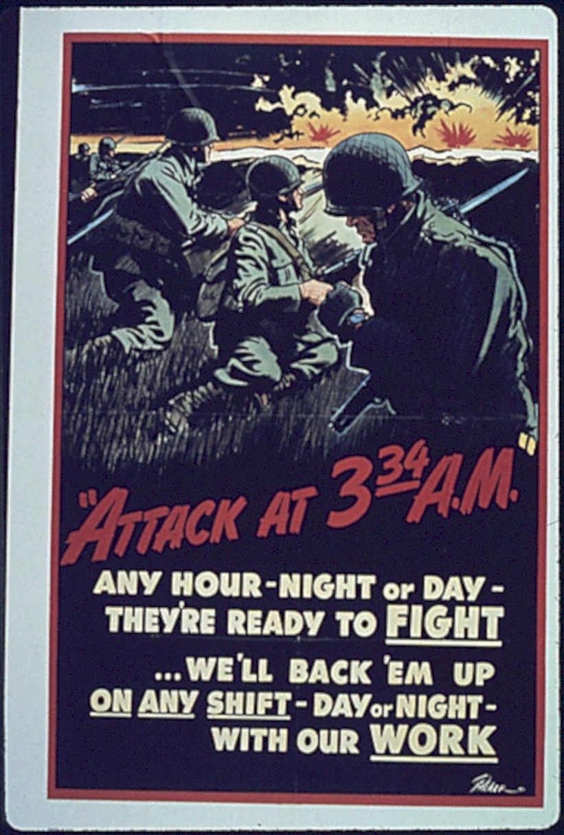 Attack 3am 1 Vintage Retro Advert Poster A4 Photo Print