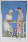 Au Polo At Polo 21 George Barbier A4 Photo Print