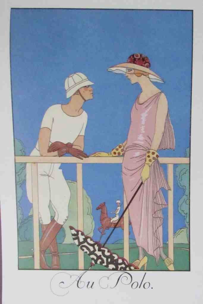 Au Polo At Polo 21 George Barbier A4 Photo Print
