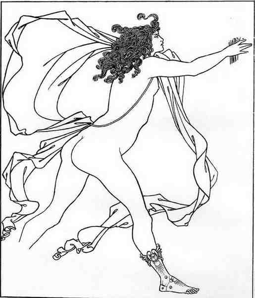 Aubrey Beardsley 10 A4 Photo Print
