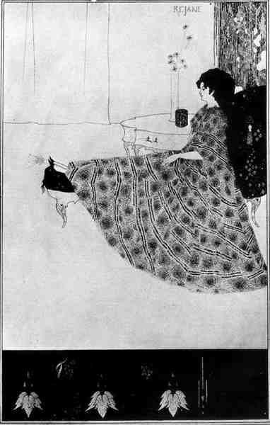 Aubrey Beardsley 103 A4 Photo Print