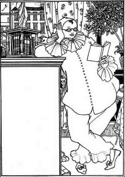 Aubrey Beardsley 118 A4 Photo Print