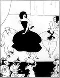 Aubrey Beardsley 121 A4 Photo Print