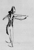 Aubrey Beardsley 124 A4 Photo Print