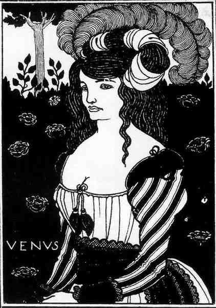 Aubrey Beardsley 135 A4 Photo Print