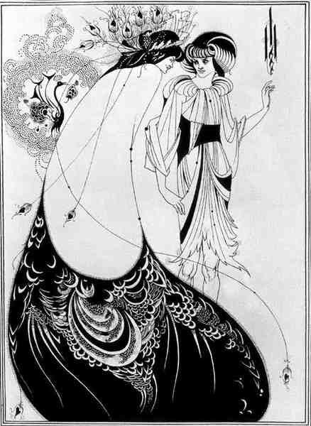 Aubrey Beardsley 140 A4 Photo Print