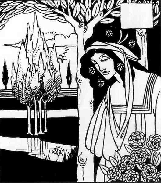 Aubrey Beardsley 15 A4 Photo Print