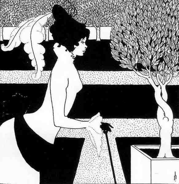 Aubrey Beardsley 156 A4 Photo Print