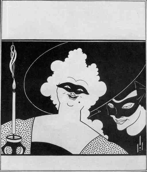Aubrey Beardsley 157 A4 Photo Print