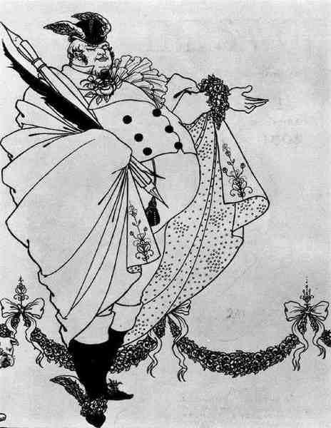 Aubrey Beardsley 162 A4 Photo Print