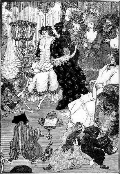 Aubrey Beardsley 199 A4 Photo Print