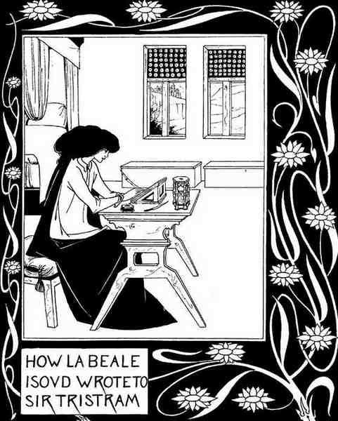 Aubrey Beardsley 206 A4 Photo Print