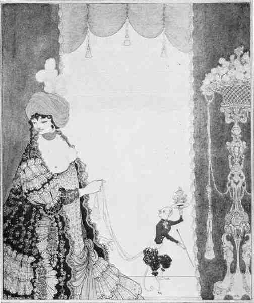Aubrey Beardsley 215 A4 Photo Print