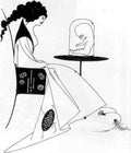 Aubrey Beardsley 227 A4 Photo Print