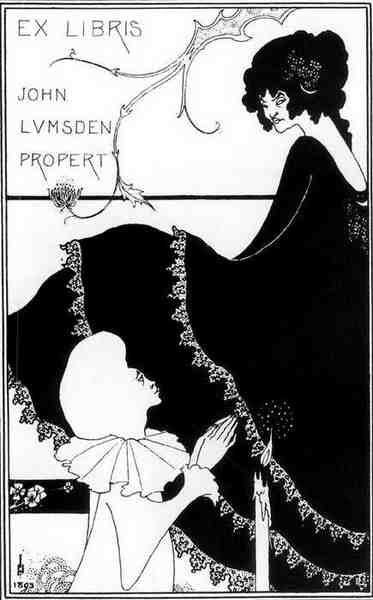 Aubrey Beardsley 29 A4 Photo Print