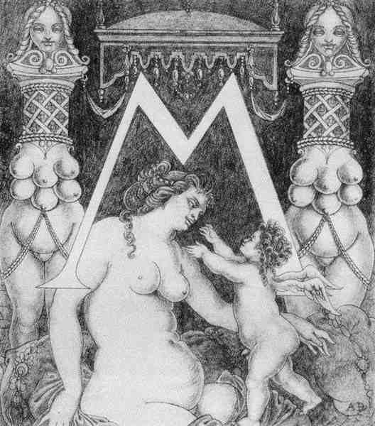 Aubrey Beardsley 45 A4 Photo Print