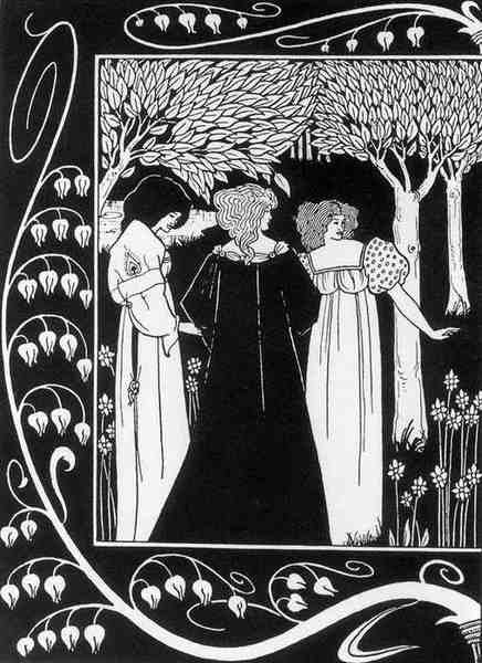 Aubrey Beardsley 55 A4 Photo Print