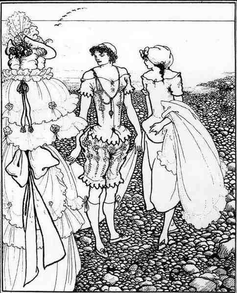 Aubrey Beardsley 62 A4 Photo Print