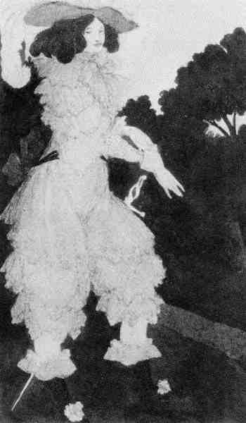 Aubrey Beardsley 68 A4 Photo Print