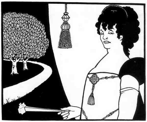 Aubrey Beardsley 70 A4 Photo Print