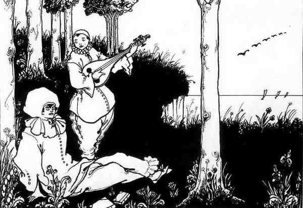 Aubrey Beardsley 72 A4 Photo Print