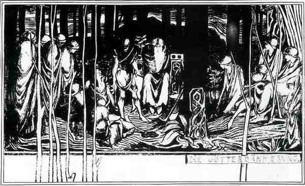 Aubrey Beardsley 81 A4 Photo Print