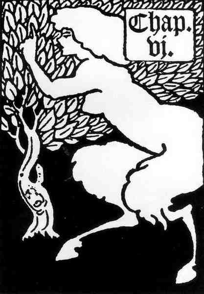 Aubrey Beardsley 94 A4 Photo Print