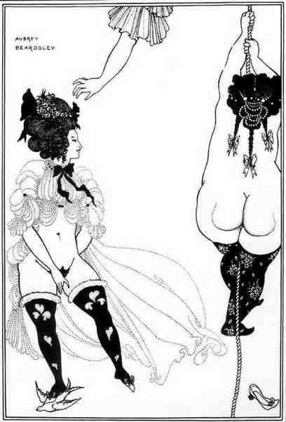 Aubrey Beardsley Athenian Distress A4 Photo Print