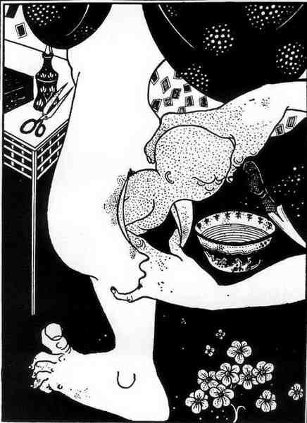 Aubrey Beardsley Calfbirth E A4 Photo Print