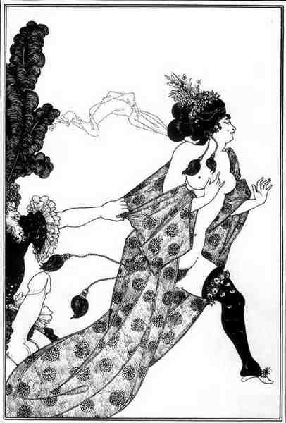 Aubrey Beardsley Cinesias E A4 Photo Print