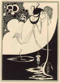 Aubrey Beardsley Climax A4 Photo Print