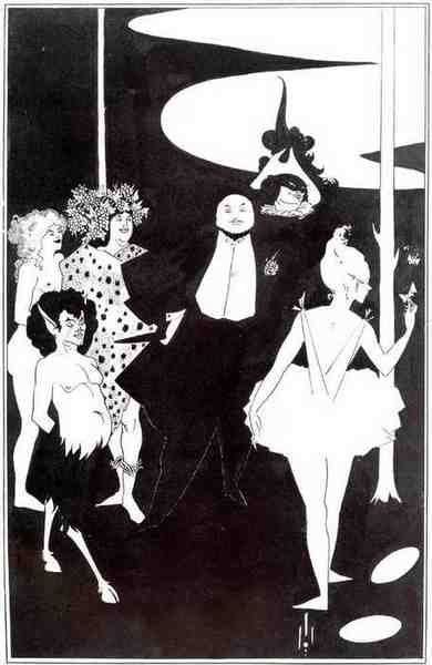 Aubrey Beardsley Design For The Frontispiece To Plays By John Davidson A4 Photo Print