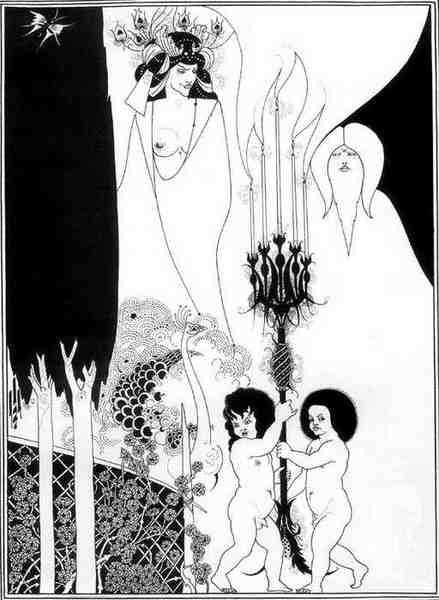 Aubrey Beardsley Eyesofherod E A4 Photo Print