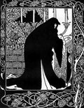 Aubrey Beardsley How Queen Guenever Made Her A Nun A4 Photo Print