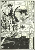 Aubrey Beardsley Illustration Siegfried 2 A4 Photo Print