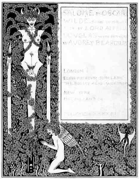 Aubrey Beardsley Salomecov E A4 Photo Print