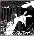 Aubrey Beardsley The Return Of Tannhauser To The Venusberg A4 Photo Print