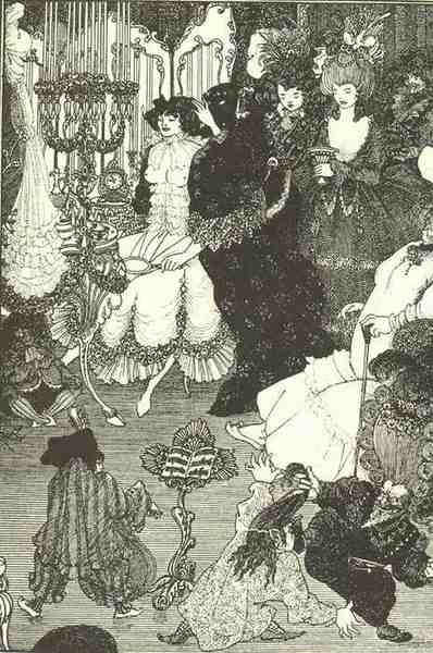 Aubrey Beardsley Toiletofhelen A4 Photo Print