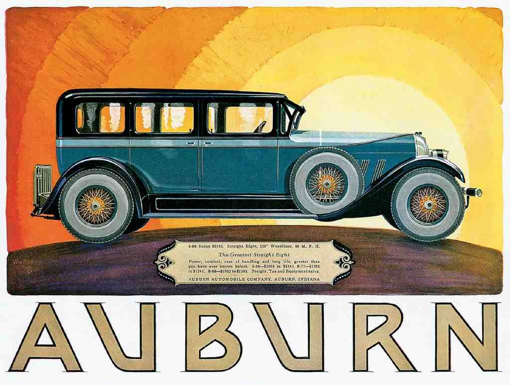 Auburn 2 Vintage A4 Photo Print