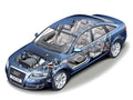Audi A6 2005 cutaway A4 Photo Print