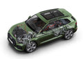 Audi Q5 2021 cutaway A4 Photo Print