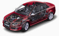 Audi RS4 cutaway A4 Photo Print