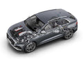Audi SQ8 TDI 2019 cutaway A4 Photo Print