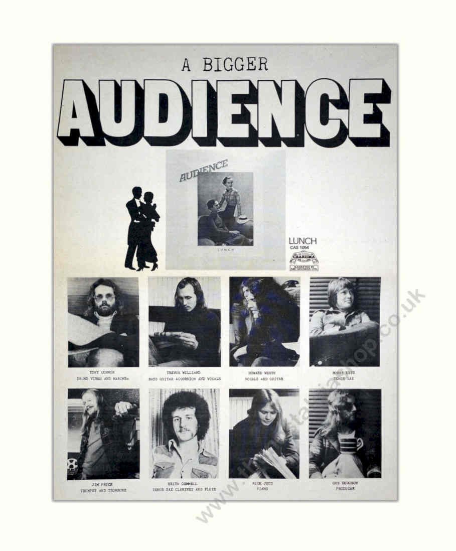 Audience Bigger Vintage Retro Advert Poster A4 Photo Print