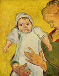Augustine Roulin With Her Infant Van Gogh A4 Photo Print