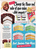 Aunt Jemima Mixes Vintage Retro Advert Poster A4 Photo Print