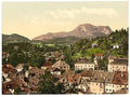 Aussee from Sarstein Upper Austria Vintage A4 Photo Print