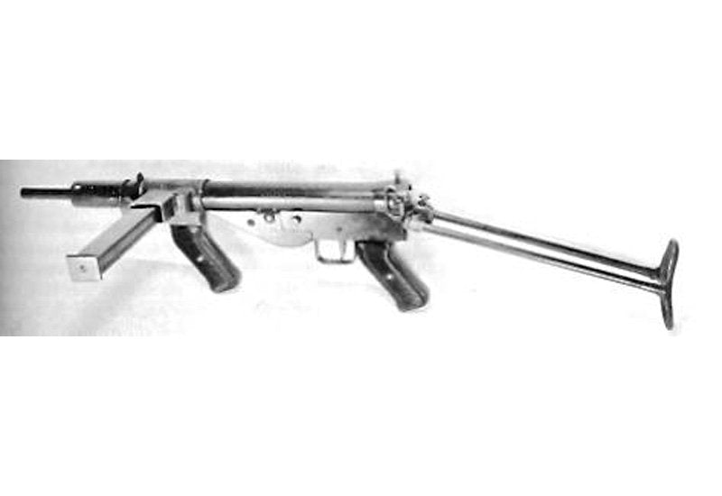 Austen Submachine Gun Military A4 Photo Print
