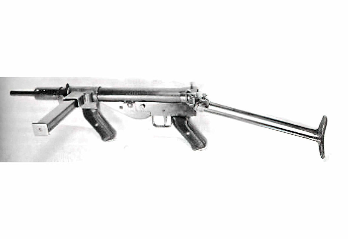 Austen Submachine Gun (2) Military A4 Photo Print